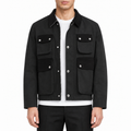 4 - Bar Utility Pocket Jacket with Signature Grosgrain Detail | Thom Browne