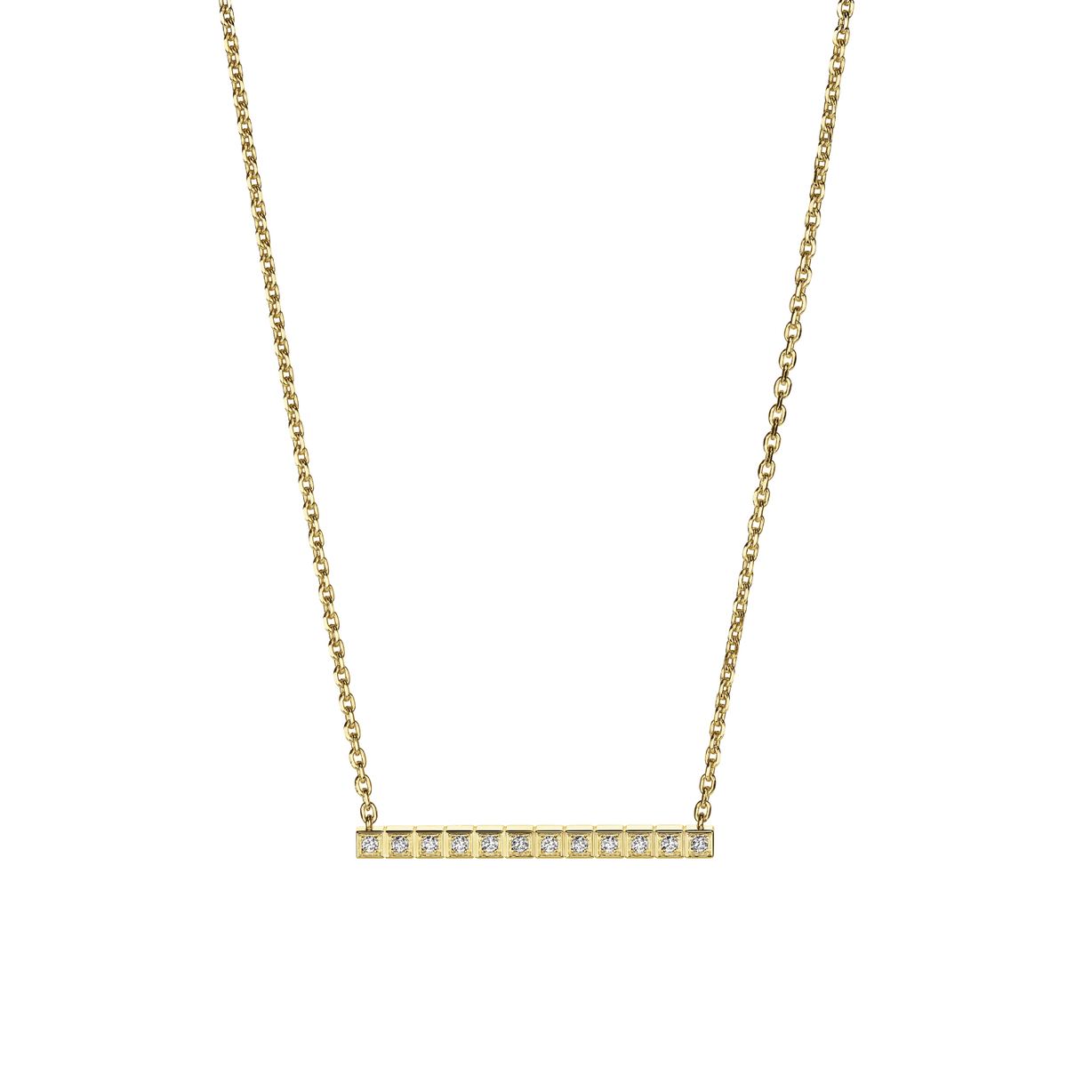 CHOPARD ICE CUBE FULL-SET DIAMONDS NECKLACE