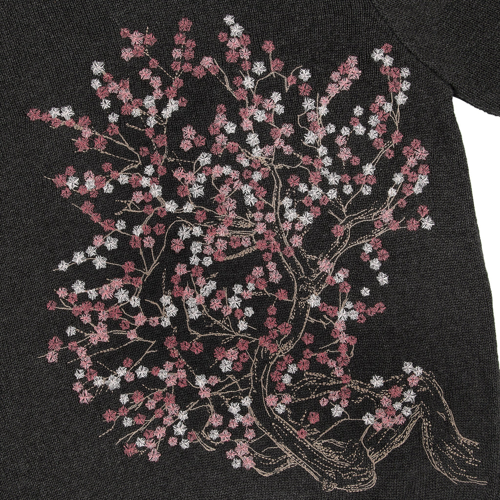 "blossom v2" polo zip Knit