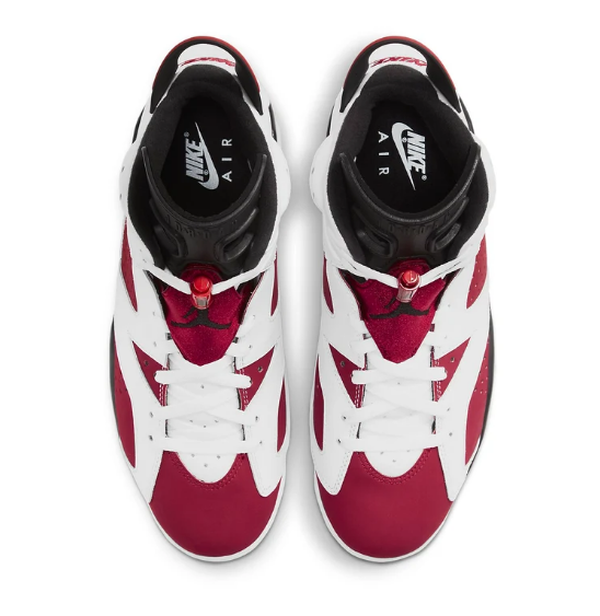 Air Jordan 6 Retro OG 'Carmine' 2021 Sneakers CT8529-106