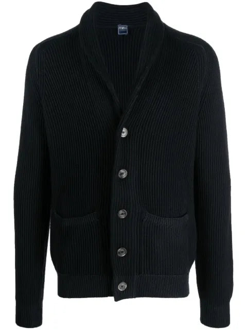 Fedeli ribbed-knit merino-wool cardigan