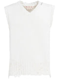Marni cotton V-neck vest