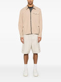 Woolrich gabardine-weave overshirt