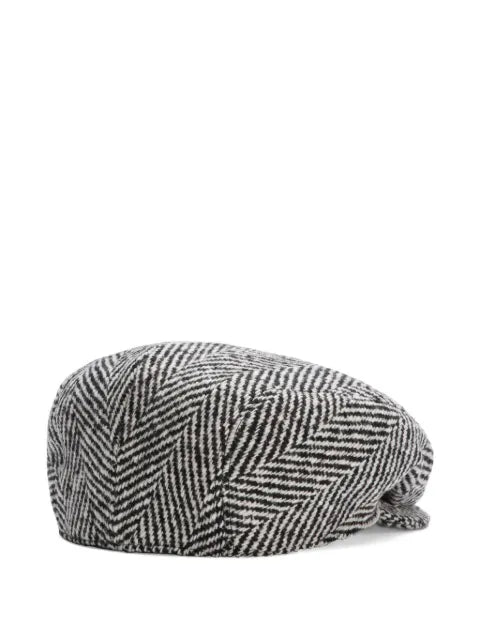 Dolce & Gabbana Shetland baseball cap with zigzag pattern