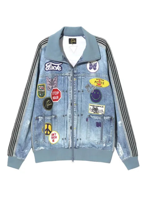 Needles denim track jacket