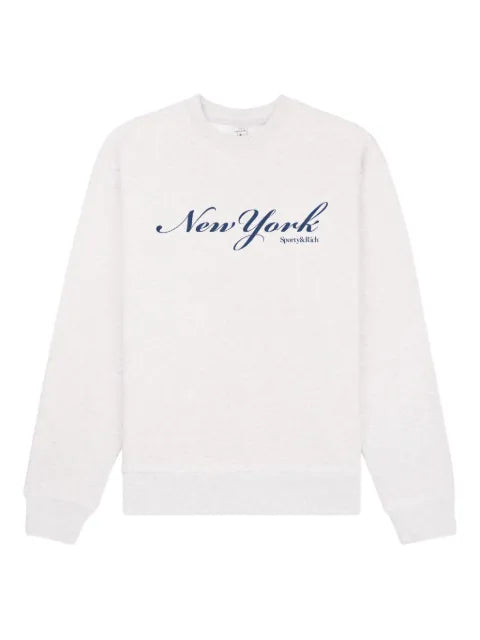 Sporty & Rich logo-print sweatshirt