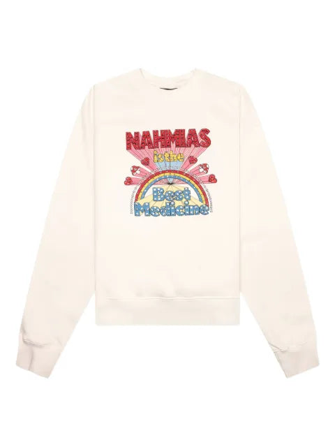 Nahmias rainbow-graphic sweatshirt