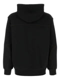 MCM contrast-stitch hooded sweatshirt