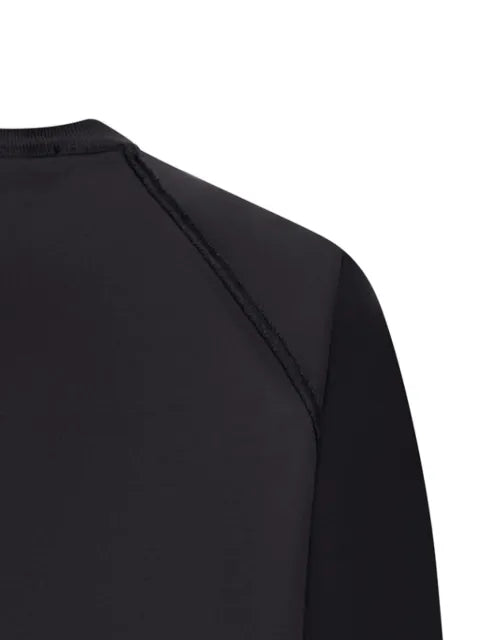 Stone Island Compass-badge raglan-sleeve sweatshirt