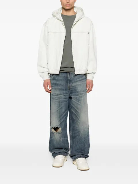 Daily Paper hooded patterned jacket