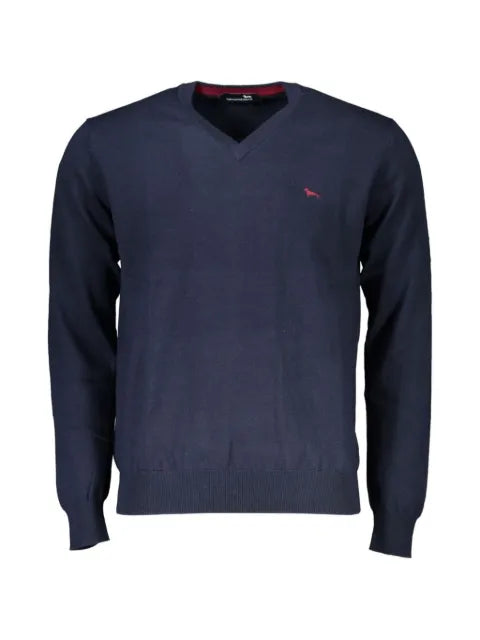 Harmont & Blaine V-neck embroidered sweater