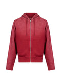 ENTIRE STUDIOS faded zip-up hoodie