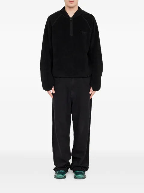 MM6 Maison Margiela reversible teddy fleece sweatshirt