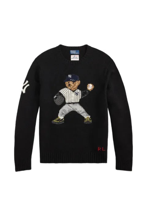 Polo Ralph Lauren x New York Yankees Polo Bear wool sweater