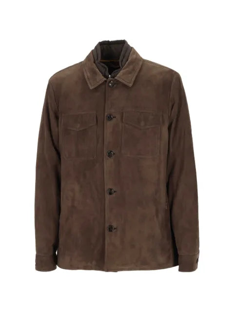 Moorer Torquato-Tz button-fastening jacket