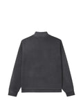 izzue logo-embroidery zip-up sweatshirt