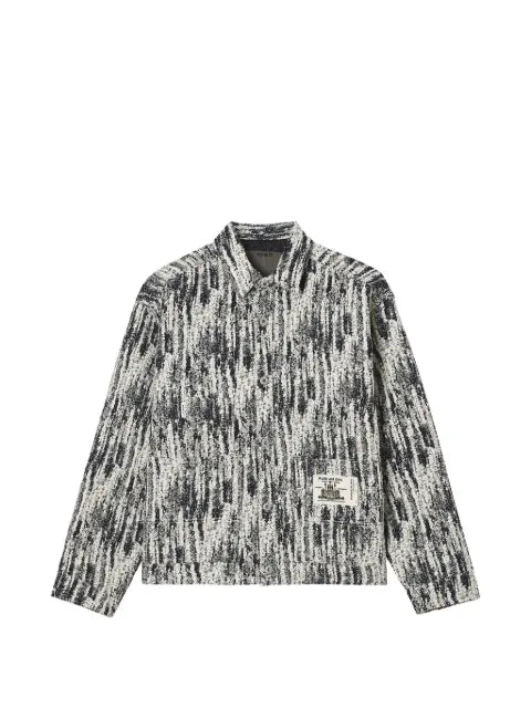 Musium Div. abstract-print jacket