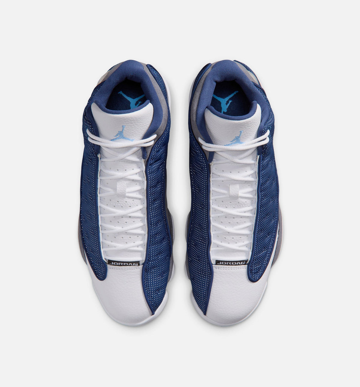Air Jordan 13 Retro Navy And Flint Grey Men's Lifestyle Shoes - Navy/University Blue/Flint Grey/White