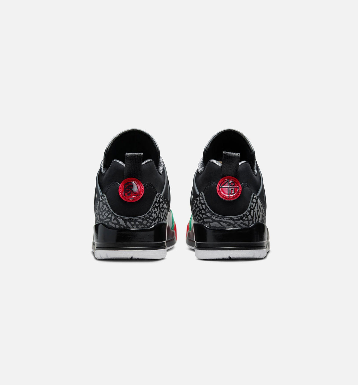 Jordan Spizike Low – Men's Lifestyle Shoe | Black/Classic Green/White/Varsity Red