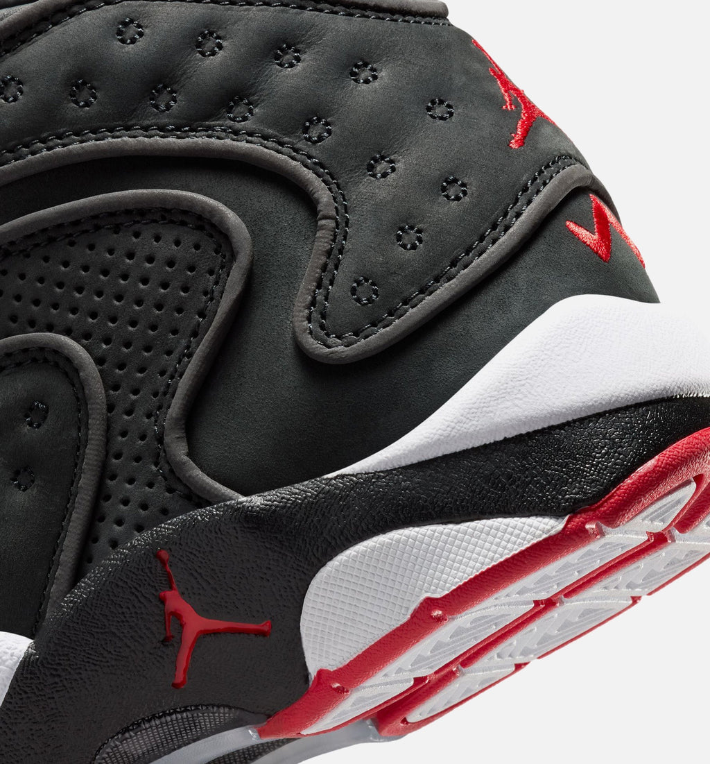 Air Jordan OG Black and University Red Women's Sneakers