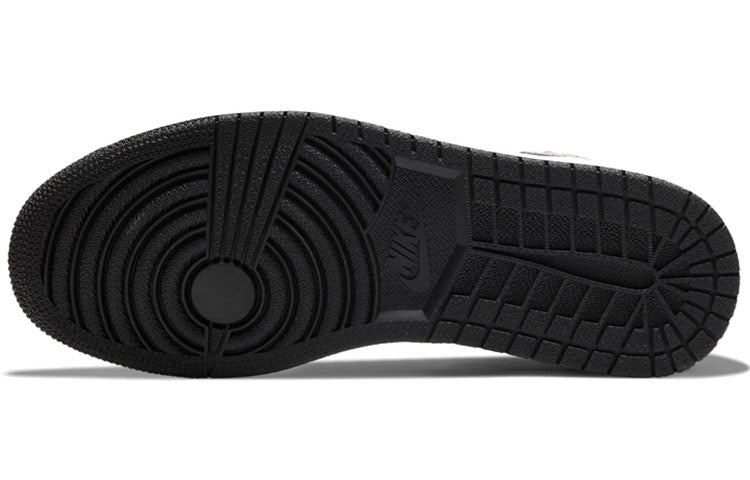 Air Jordan 1 Mid SE 'Black Gold' Patent Leather 852542-007