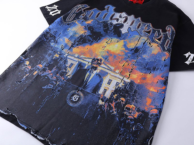 Godspeed Washed Rock Graphic T-Shirt