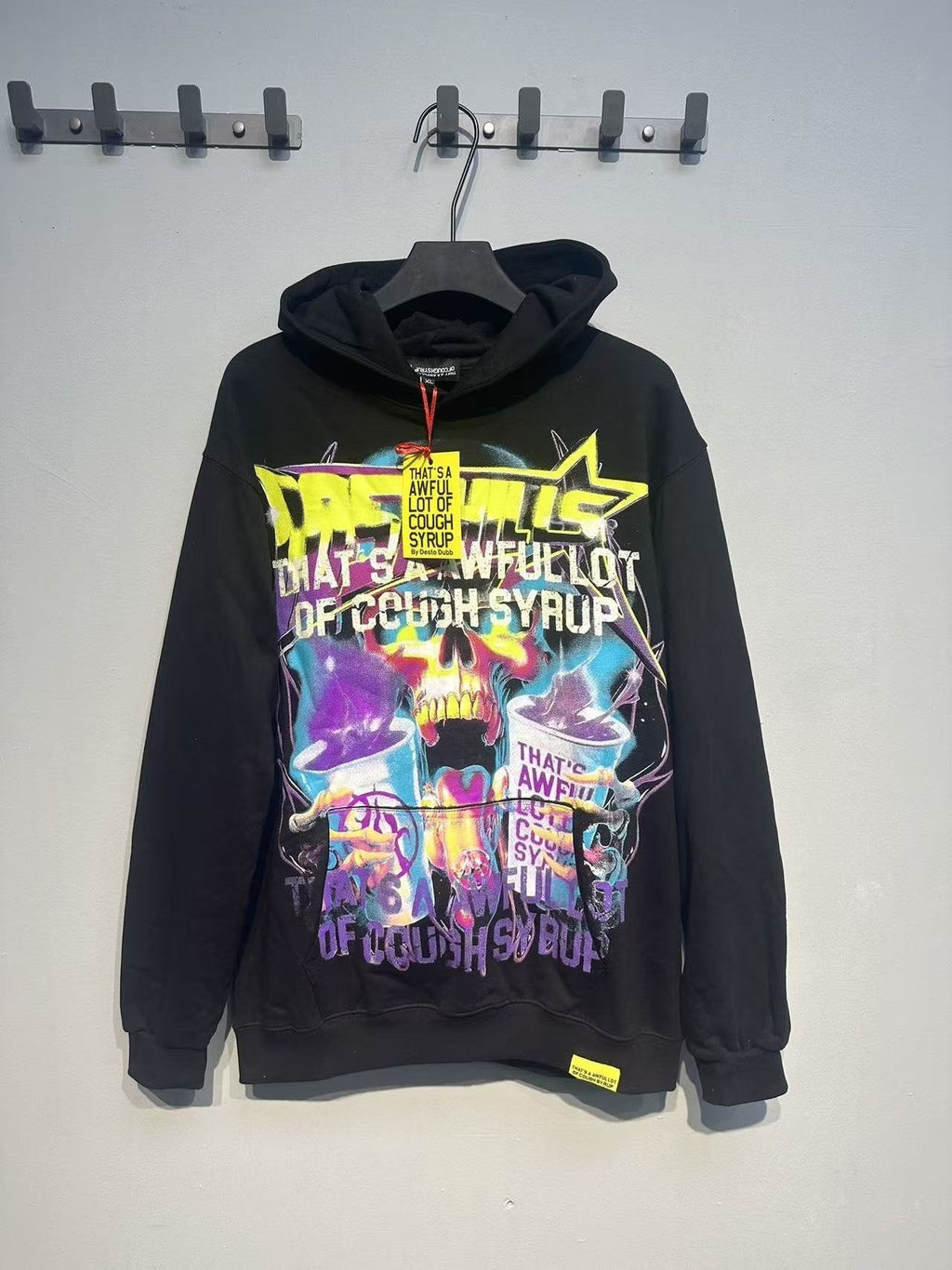 THAT'S A AWFUL LOT OF COUGH SYRUP Rising Star Graphic Hoodie