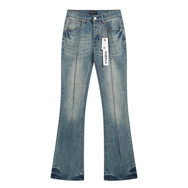 Purple Brand Light Blue Flared Jeans
