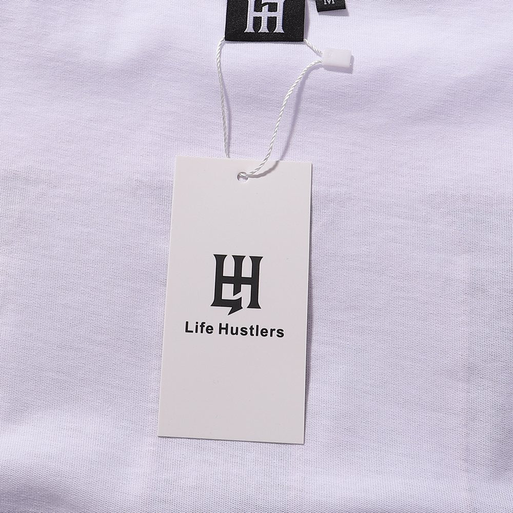Life Hustlere Rhinestone Panther Graphic T-Shirt