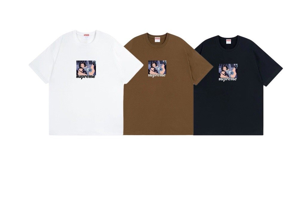 Supreme Aeon Flux Gun Graphic T-Shirt