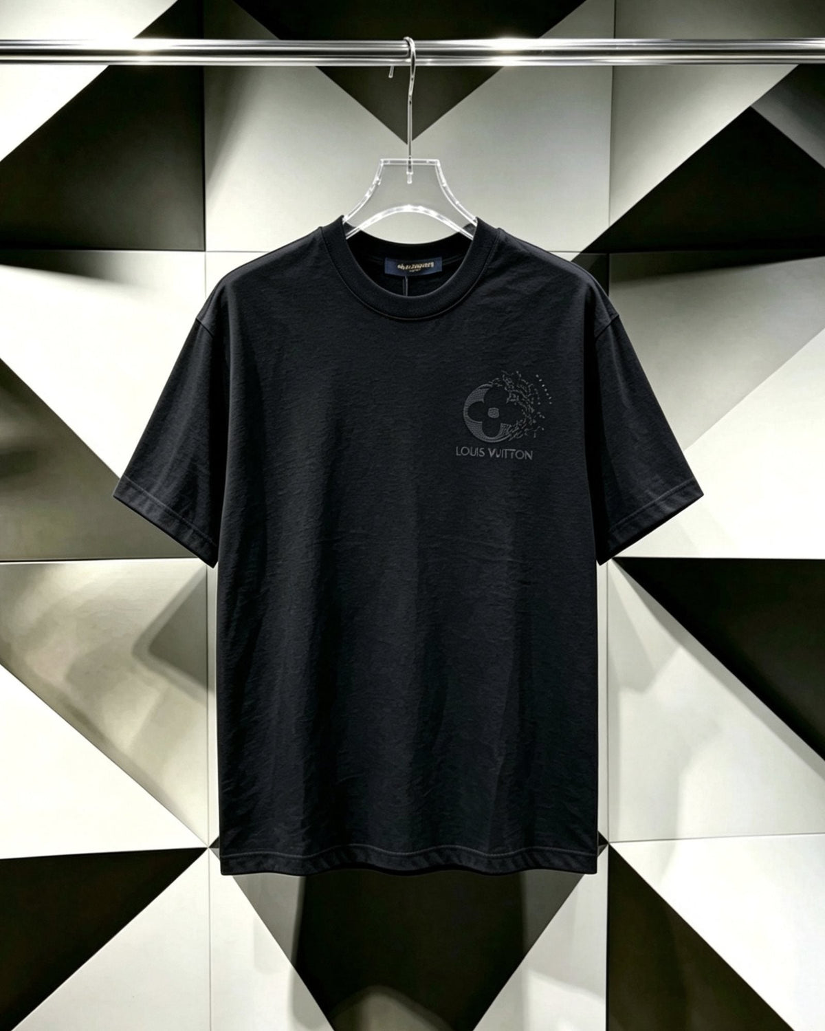 Louis Vuitton*LV Tonal Monogram Graphic T-Shirt