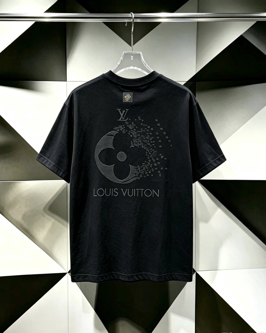 Louis Vuitton*LV Tonal Monogram Graphic T-Shirt