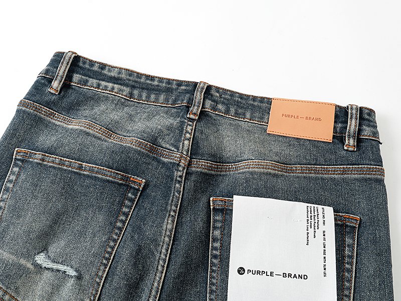 Purple Brand Distressed Flared Jeans