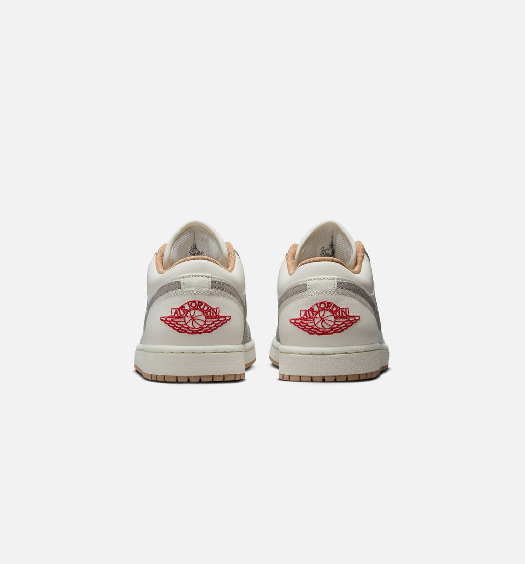 Air Jordan 1 Low Sail & Fire Red Men’s Shoes