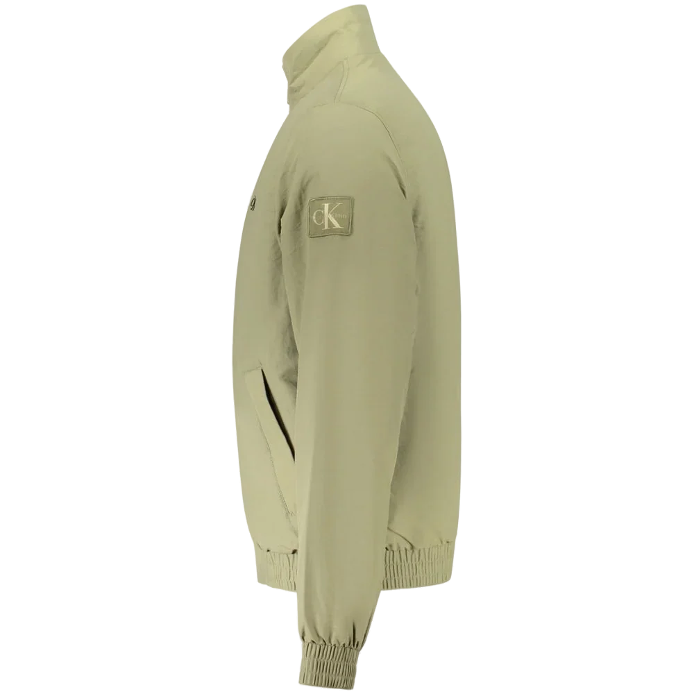 Calvin Klein Recycled Polyamide Jacket — Green