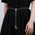 CHANEL 25S CHAIN BELT METALLIC 614471