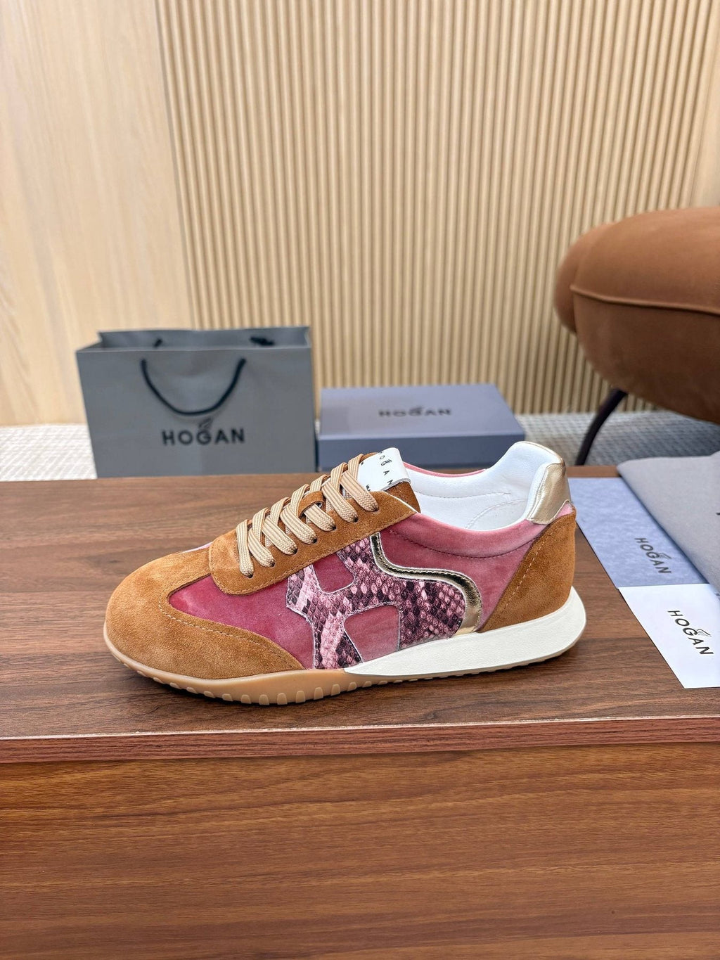 HOGAN Women's Colorblock Low-Top Sneakers