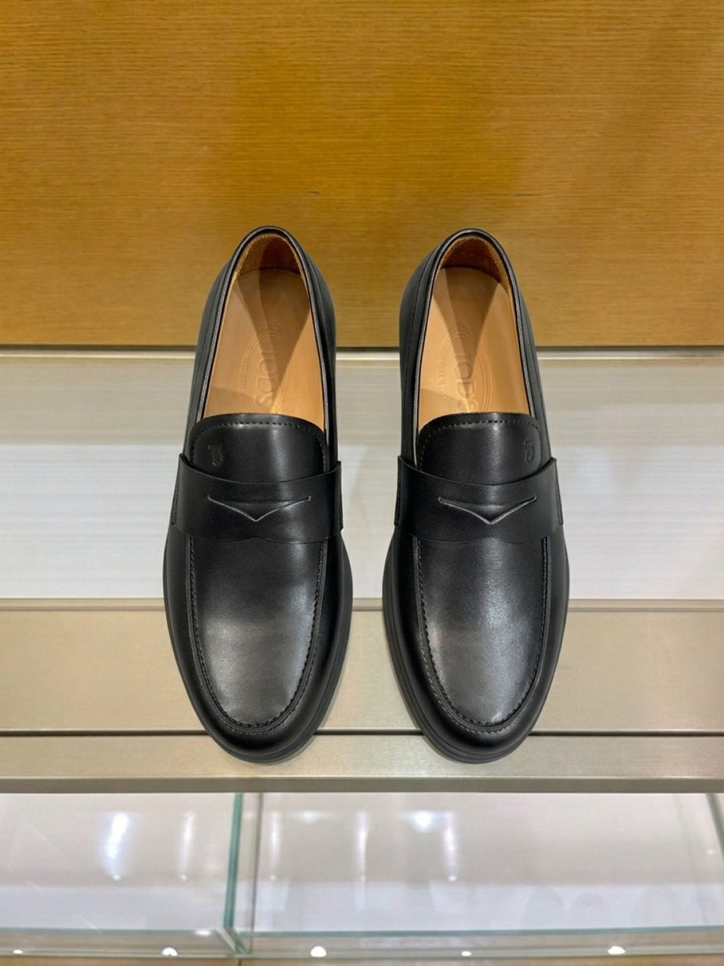 TOD'S Apron-Toe Slip-On Loafers