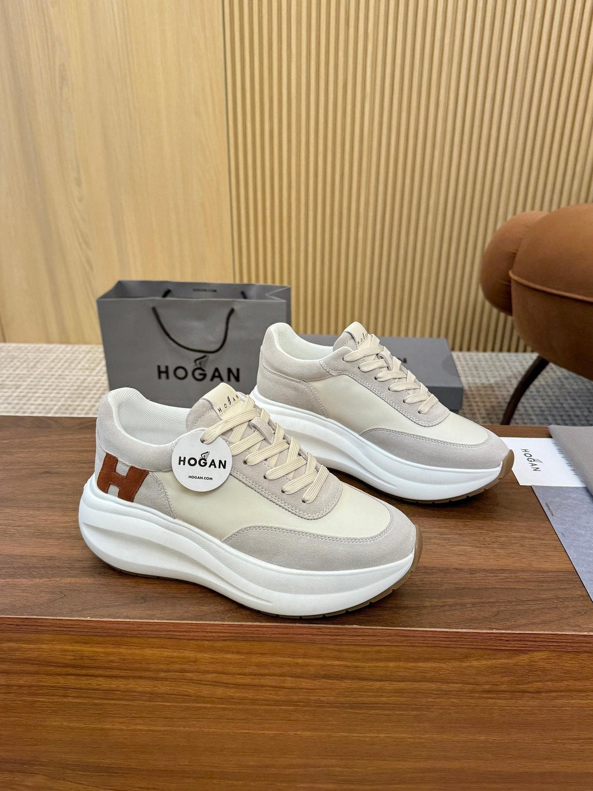 Hogan Women's H696 Platform Sneakers
