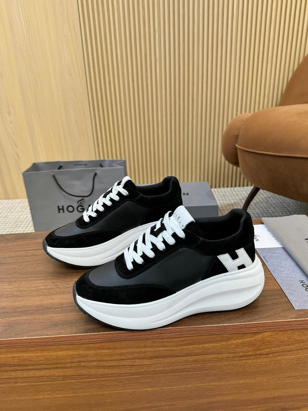 Hogan Women's H696 Platform Sneakers